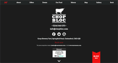 Desktop Screenshot of chopbloc.com